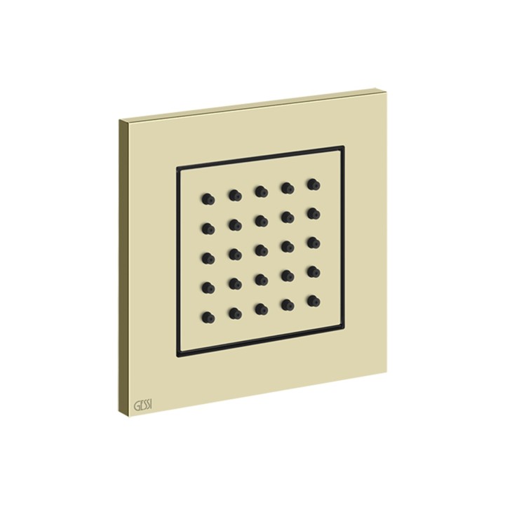 Gessi 32984 parte esterna soffione laterale orientabile linea RETTANGOLO