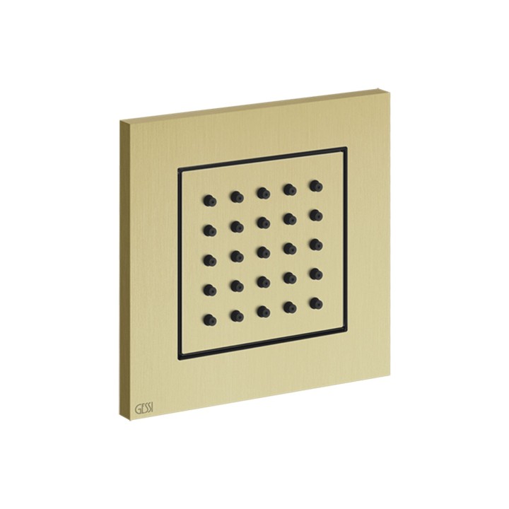 Gessi 32984 parte esterna soffione laterale orientabile linea RETTANGOLO