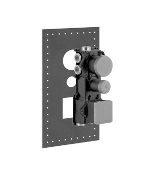 Gessi 43111 parte incasso miscelatore termostatico alta portata 5 uscite con selezione singola