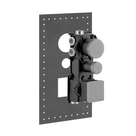 Gessi 43111 parte incasso miscelatore termostatico alta portata 5 uscite con selezione singola
