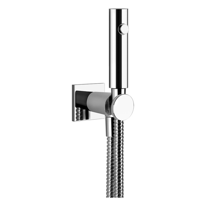 Gessi 59151 scopino a getto ad acqua per ceramica sanitaria linea RETTANGOLO