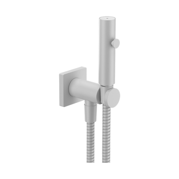 Gessi 59151 scopino a getto ad acqua per ceramica sanitaria linea RETTANGOLO