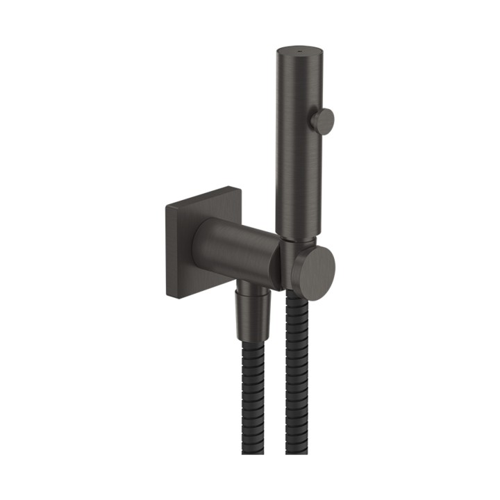 Gessi 59151 scopino a getto ad acqua per ceramica sanitaria linea RETTANGOLO