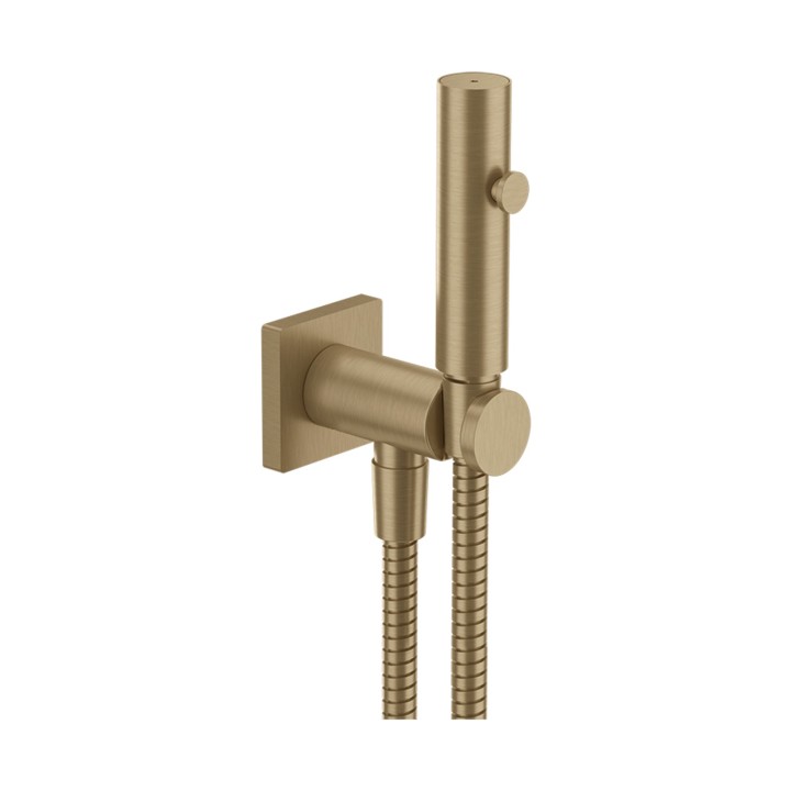 Gessi 59151 scopino a getto ad acqua per ceramica sanitaria linea RETTANGOLO