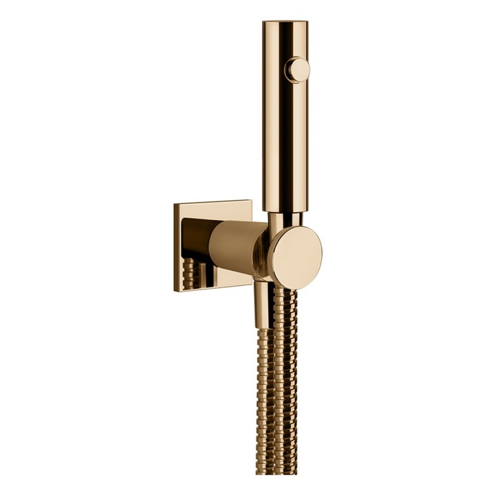 Gessi 59151 scopino a getto ad acqua per ceramica sanitaria linea RETTANGOLO