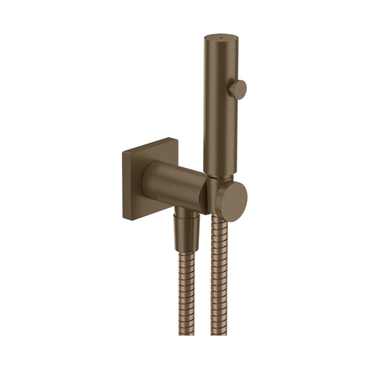 Gessi 59151 scopino a getto ad acqua per ceramica sanitaria linea RETTANGOLO