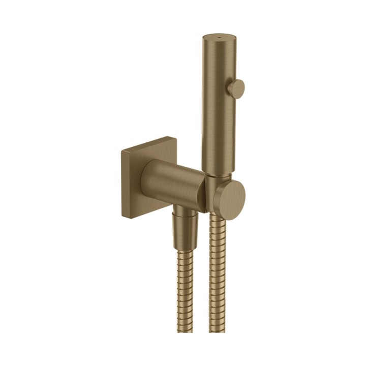 Gessi 59151 scopino a getto ad acqua per ceramica sanitaria linea RETTANGOLO