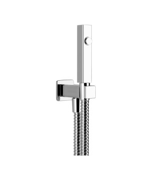 Gessi 33823 scopino a getto ad acqua per ceramica sanitaria linea RETTANGOLO
