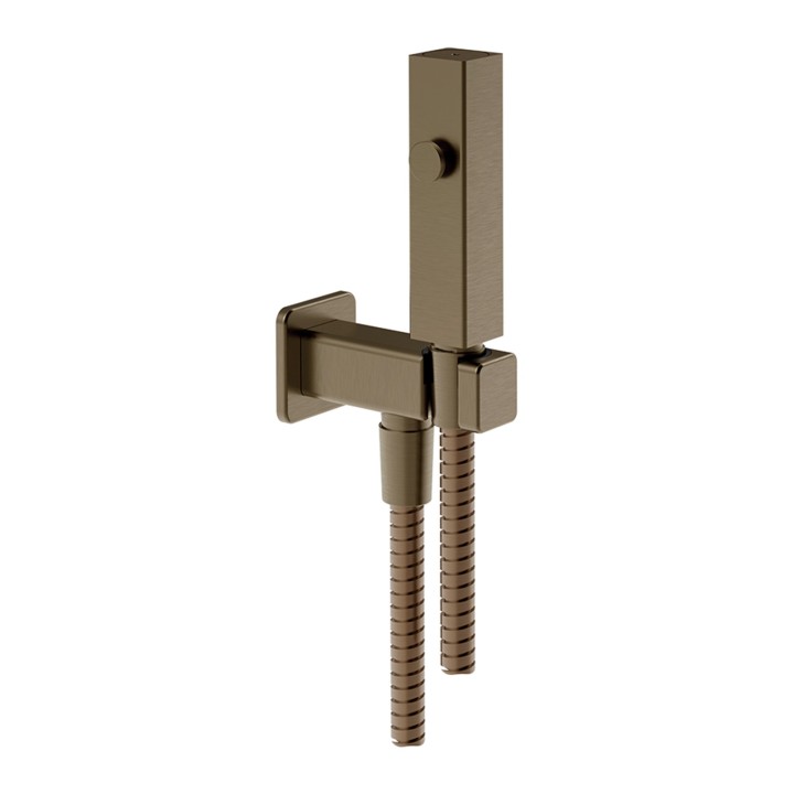 Gessi 33823 scopino a getto ad acqua per ceramica sanitaria linea RETTANGOLO