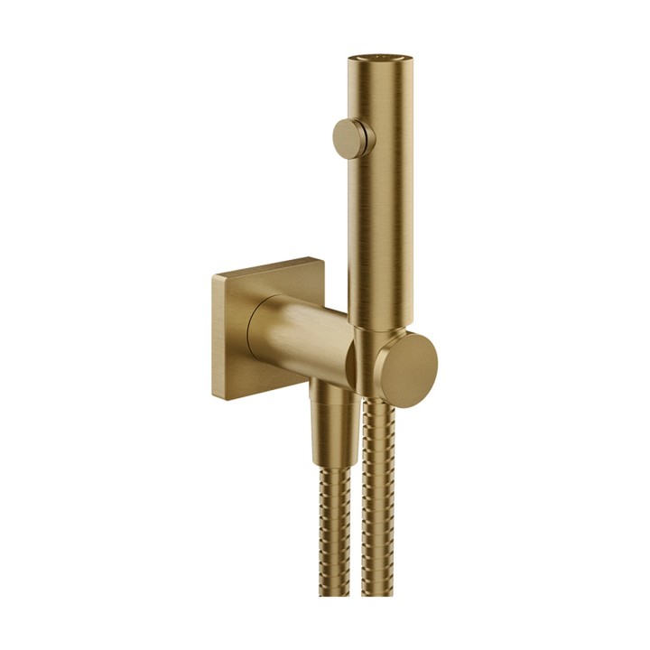 Gessi 59153 doccetta igienica a pulsante shut-off linea RETTANGOLO