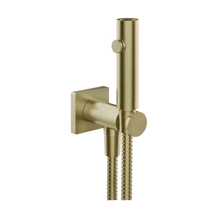 Gessi 59153 doccetta igienica a pulsante shut-off linea RETTANGOLO
