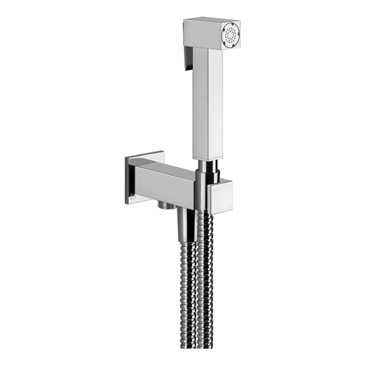 Gessi 20023 doccetta igienica a pulsante shut-off linea RETTANGOLO