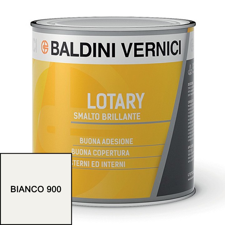 Baldini Vernici LOTARY Smalto Brillante polivalente 0,75 LT Baldini Vernici LOTARY Smalto Brillante polivalente 0,75 LT