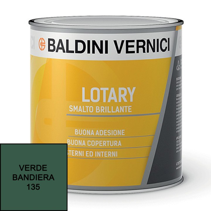 Baldini Vernici LOTARY Smalto Brillante polivalente 0,75 LT Baldini Vernici LOTARY Smalto Brillante polivalente 0,75 LT