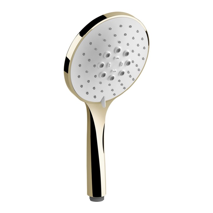 Gessi 14376 doccetta anticalcare tre getti con inserto bianco