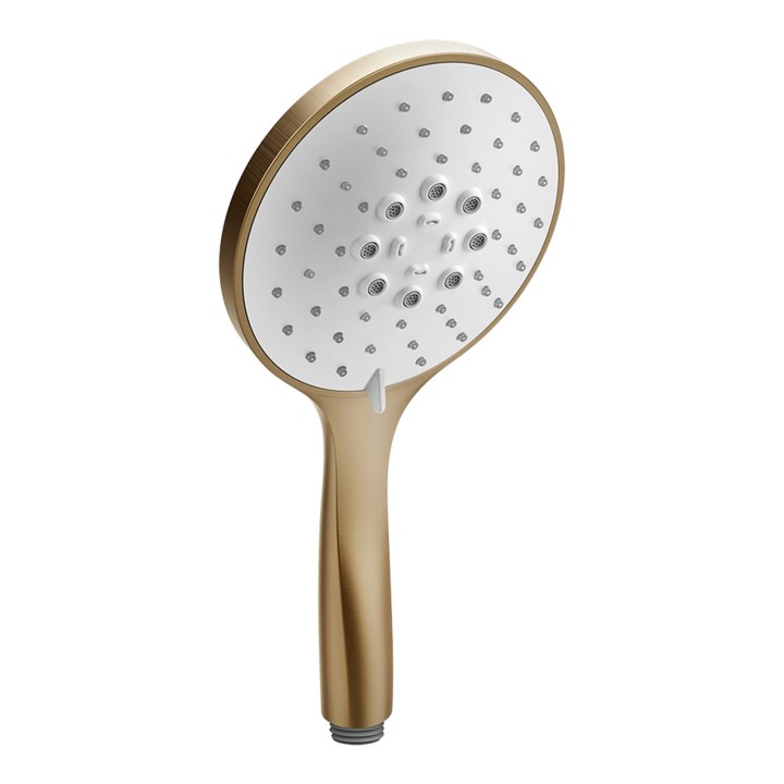 Gessi 14376 doccetta anticalcare tre getti con inserto bianco
