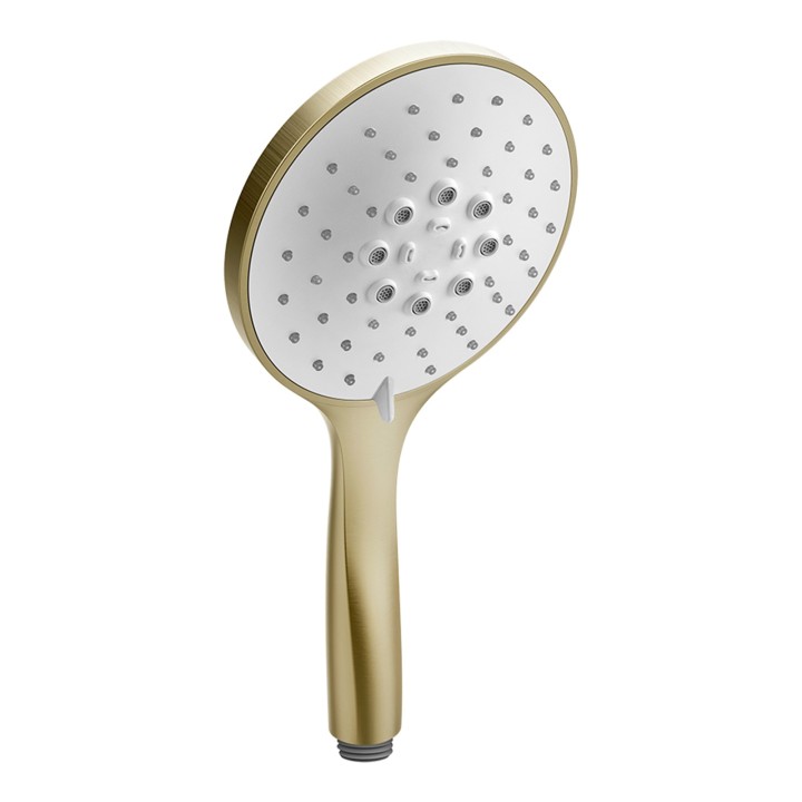 Gessi 14376 doccetta anticalcare tre getti con inserto bianco