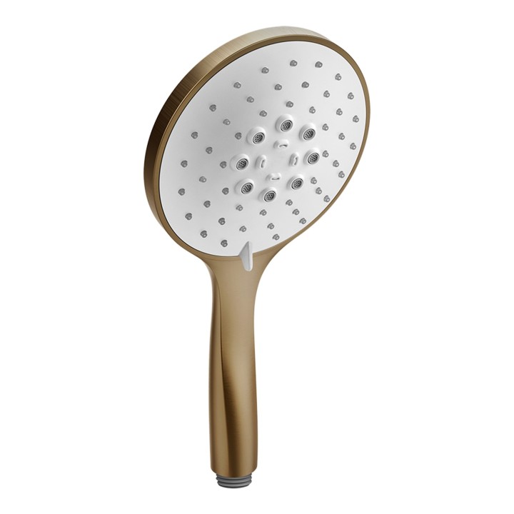 Gessi 14376 doccetta anticalcare tre getti con inserto bianco