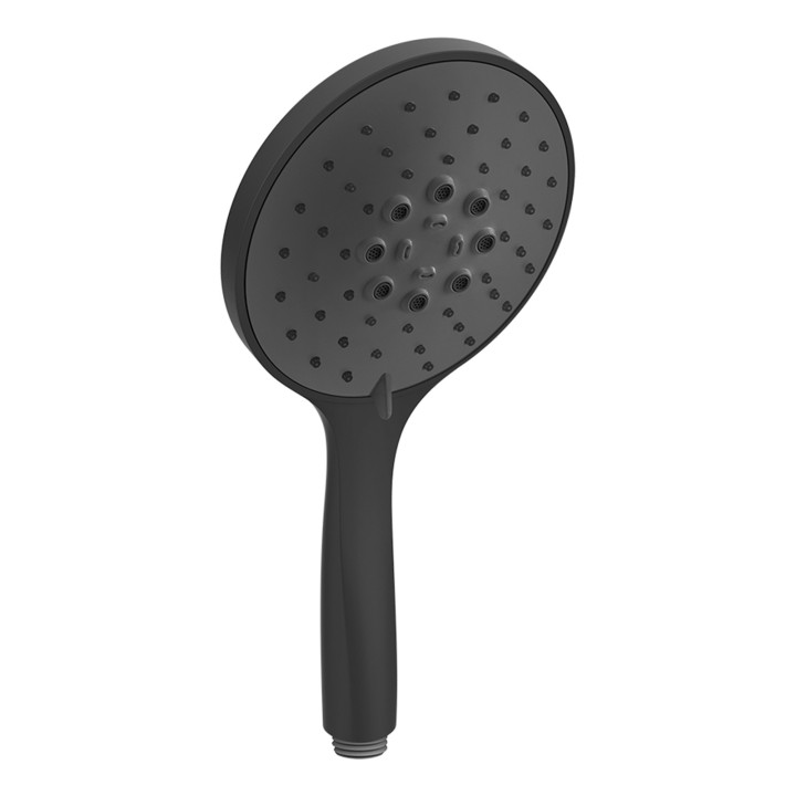 Gessi 14378 doccetta anticalcare tre-getti con inserto nero