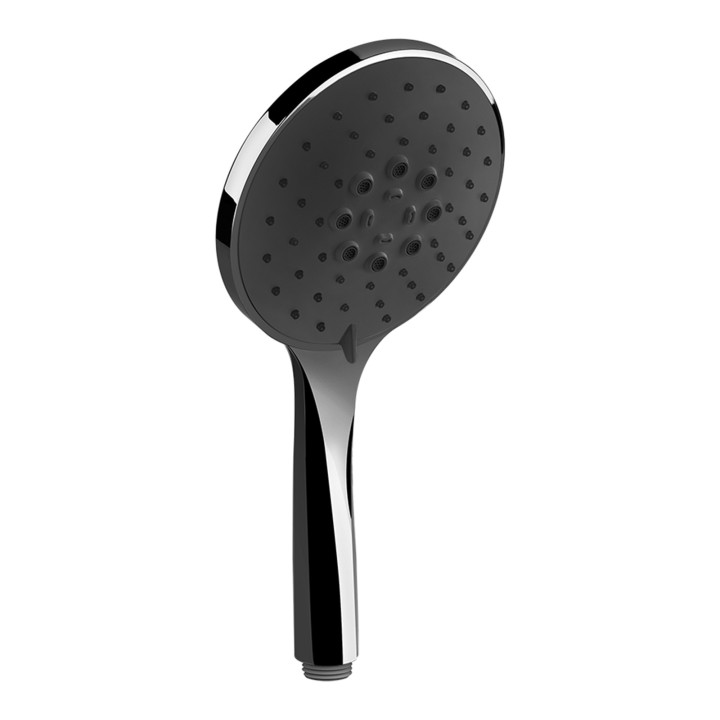 Gessi 14378 doccetta anticalcare tre-getti con inserto nero