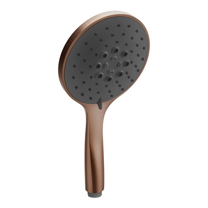 Gessi 14378 doccetta anticalcare tre-getti con inserto nero