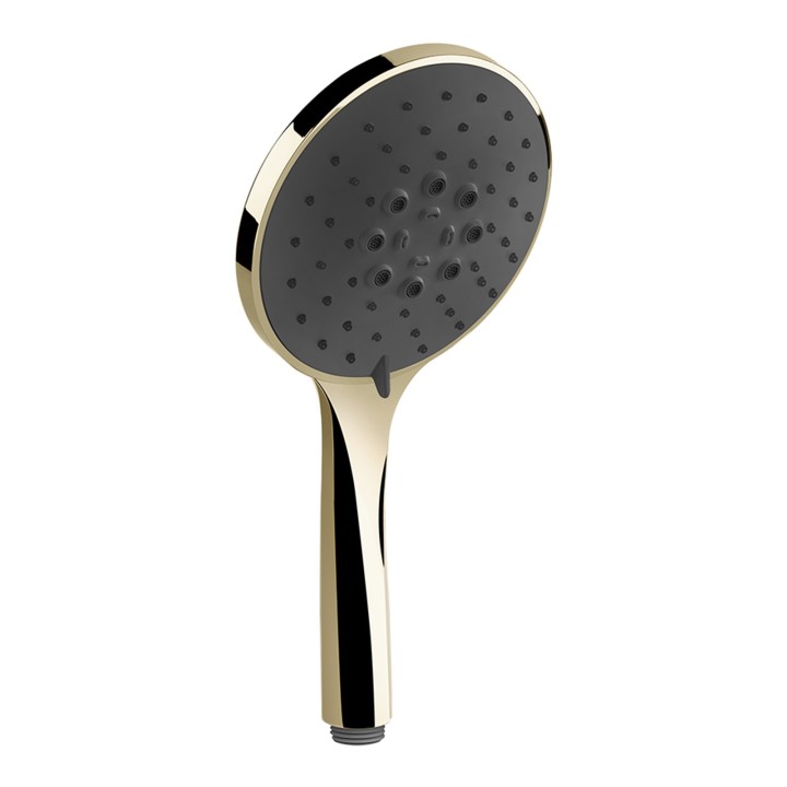 Gessi 14378 doccetta anticalcare tre-getti con inserto nero