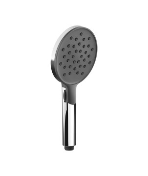 Gessi 47350 doccetta anticalcare due funzioni con selettore a rotella e inserto nero