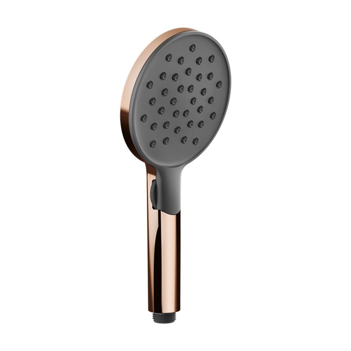 Gessi 47350 doccetta anticalcare due funzioni con selettore a rotella e inserto nero