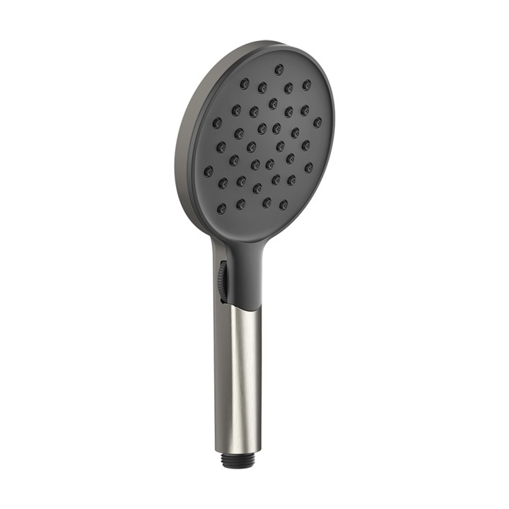 Gessi 47350 doccetta anticalcare due funzioni con selettore a rotella e inserto nero