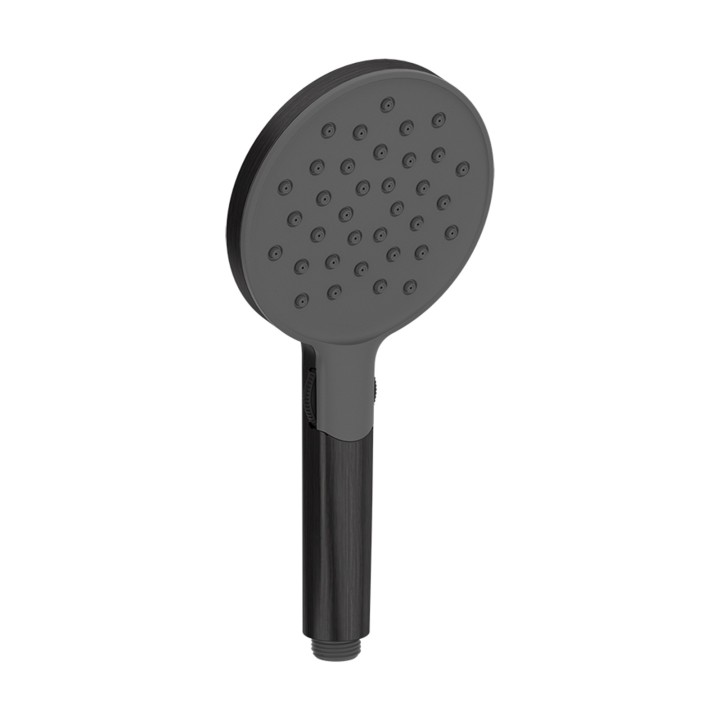 Gessi 47350 doccetta anticalcare due funzioni con selettore a rotella e inserto nero