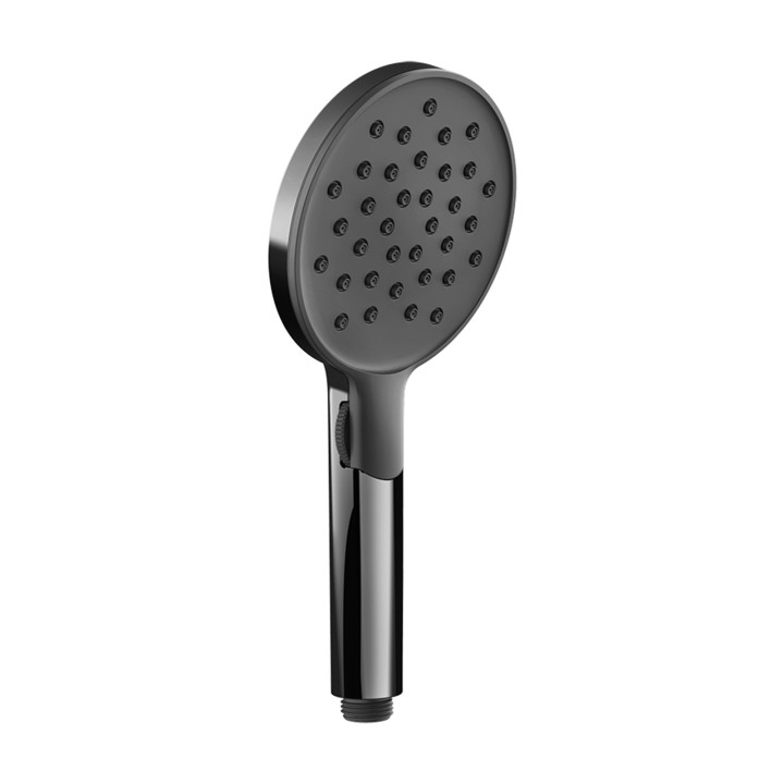 Gessi 47350 doccetta anticalcare due funzioni con selettore a rotella e inserto nero