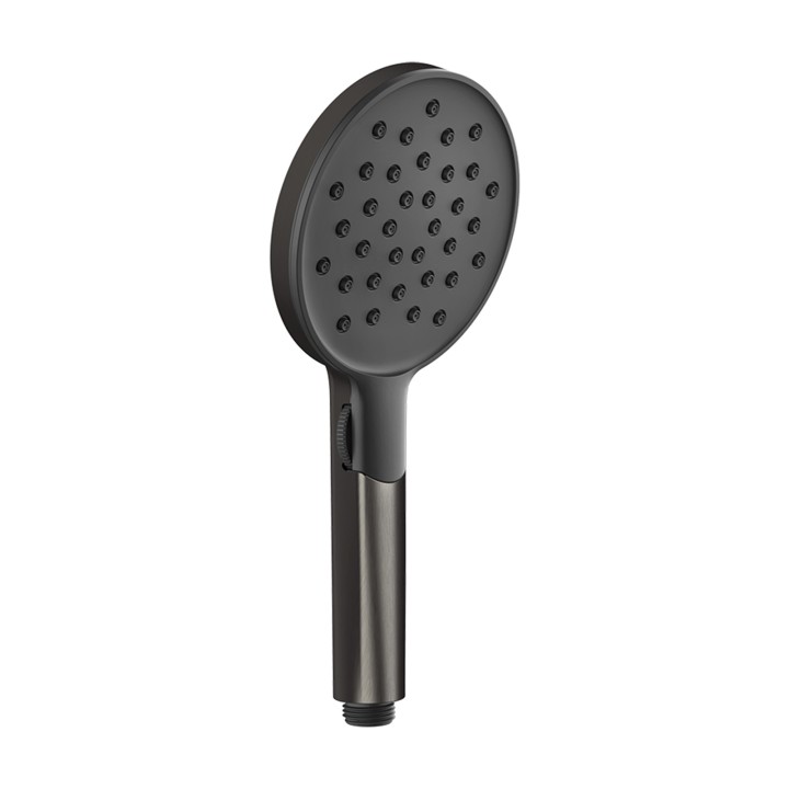 Gessi 47350 doccetta anticalcare due funzioni con selettore a rotella e inserto nero