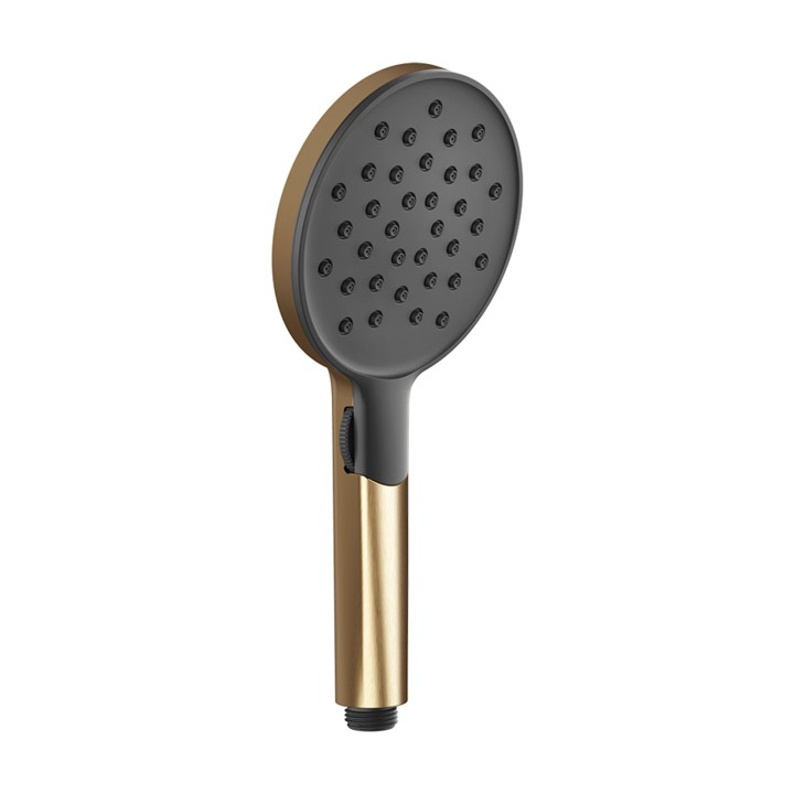 Gessi 47350 doccetta anticalcare due funzioni con selettore a rotella e inserto nero