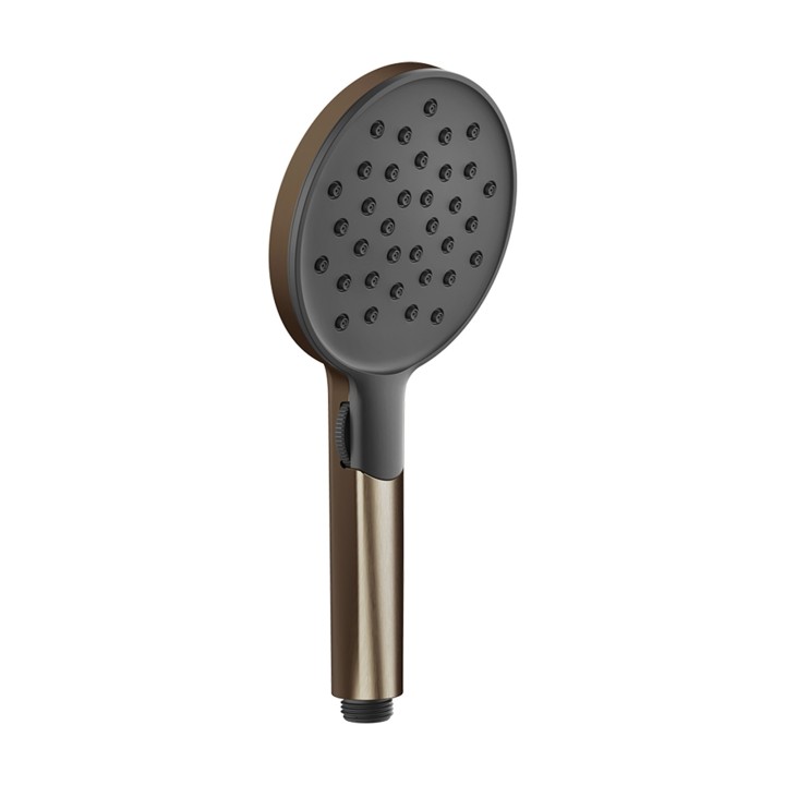 Gessi 47350 doccetta anticalcare due funzioni con selettore a rotella e inserto nero