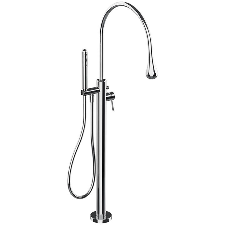 Gessi 33029 parte esterna piantana esterno vasca linea GOCCIA