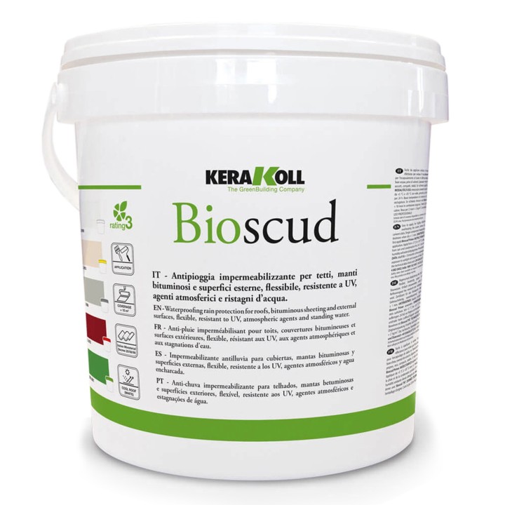 Kerakoll BIOSCUD membrana liquida impermeabilizzante acrilica all'acqua 20 KG Kerakoll BIOSCUD membrana liquida impermeabilizzante acrilica all'acqua 20 KG