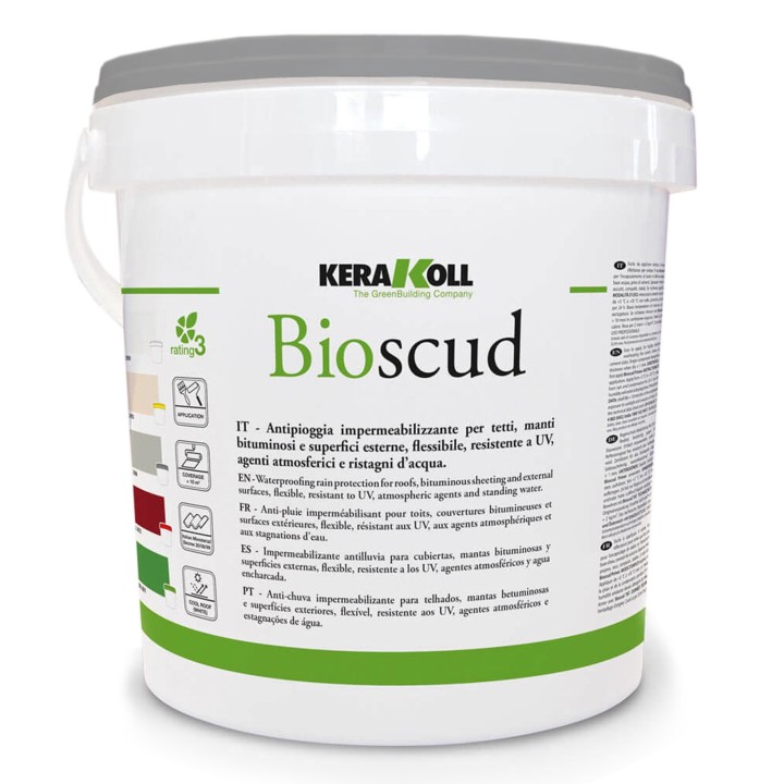 Kerakoll BIOSCUD membrana liquida impermeabilizzante acrilica all'acqua 20 KG Kerakoll BIOSCUD membrana liquida impermeabilizzante acrilica all'acqua 20 KG
