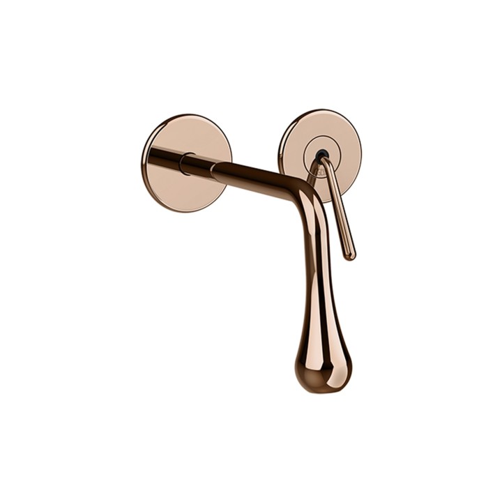 Gessi 33084 parte esterna miscelatore a parete bocca corta linea GOCCIA