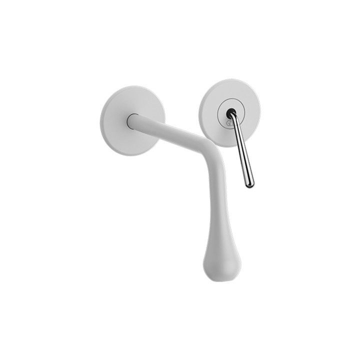Gessi 33084 parte esterna miscelatore a parete bocca corta linea GOCCIA