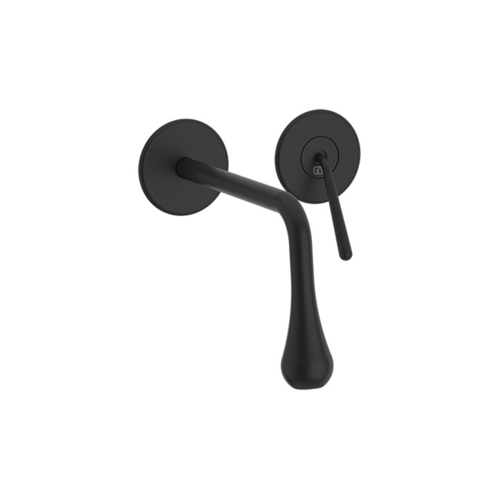 Gessi 33084 parte esterna miscelatore a parete bocca corta linea GOCCIA