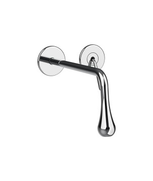 Gessi 33086 parte esterna miscelatore a parete bocca lunga linea GOCCIA