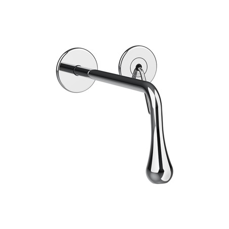 Gessi 33086 parte esterna miscelatore a parete bocca lunga linea GOCCIA