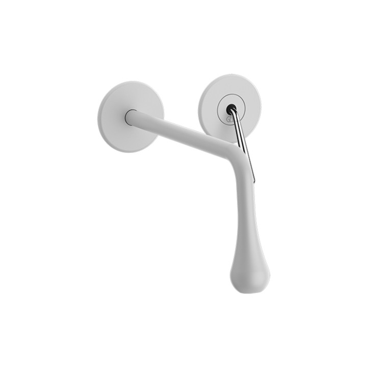 Gessi 33086 parte esterna miscelatore a parete bocca lunga linea GOCCIA