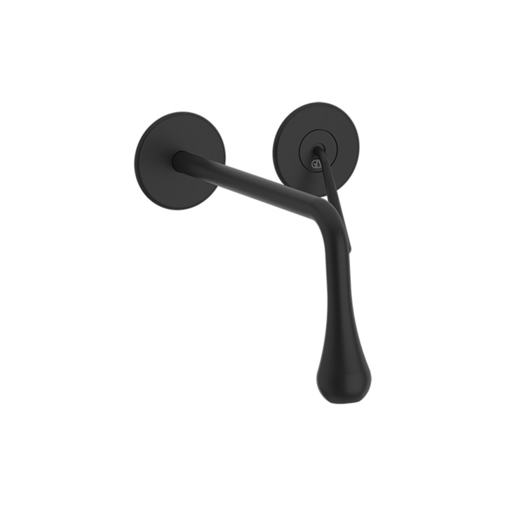 Gessi 33086 parte esterna miscelatore a parete bocca lunga linea GOCCIA