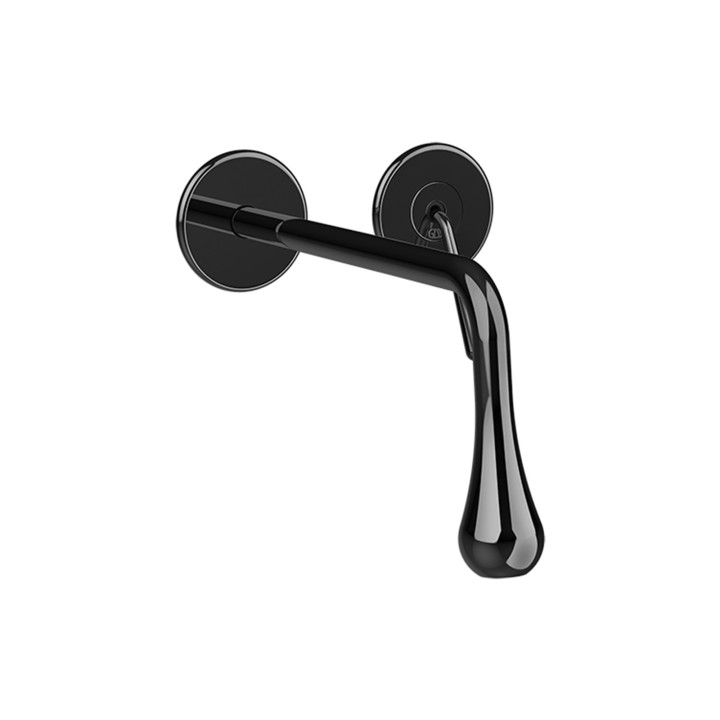 Gessi 33086 parte esterna miscelatore a parete bocca lunga linea GOCCIA
