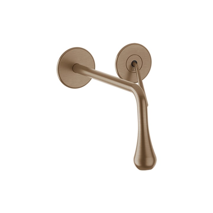 Gessi 33086 parte esterna miscelatore a parete bocca lunga linea GOCCIA