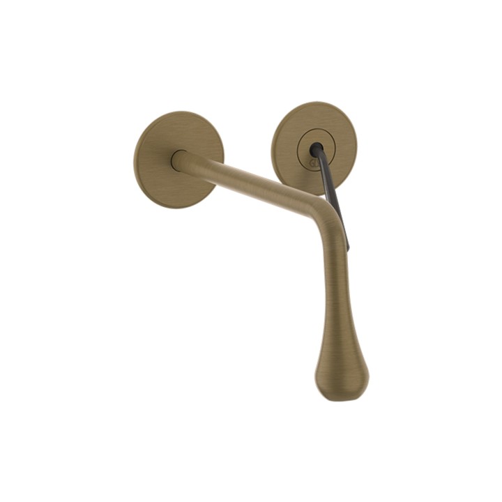 Gessi 33086 parte esterna miscelatore a parete bocca lunga linea GOCCIA