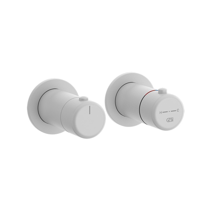 Gessi 33132 parte esterna miscelatore termostatico linea GOCCIA