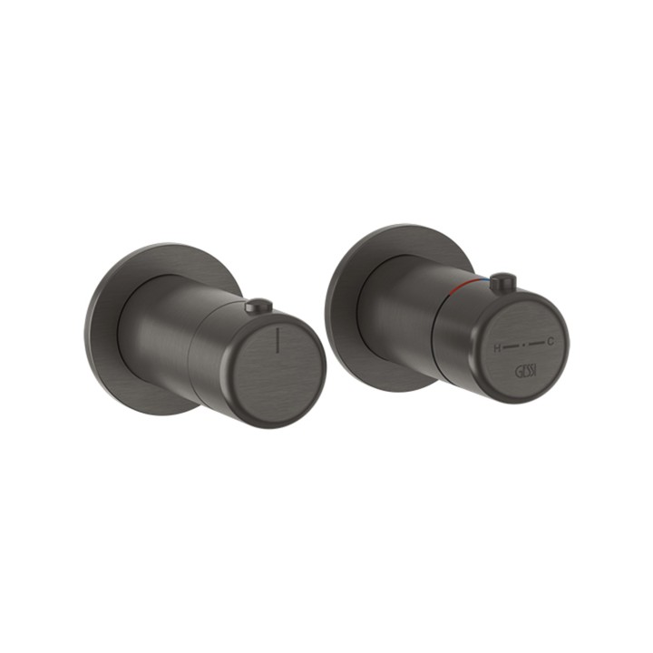 Gessi 33132 parte esterna miscelatore termostatico linea GOCCIA