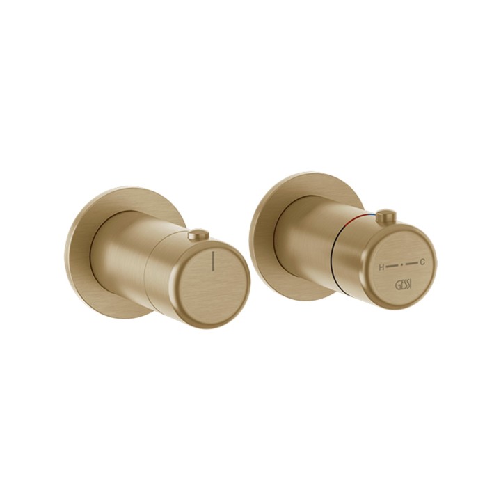 Gessi 33134 parte esterna miscelatore termostatico linea GOCCIA